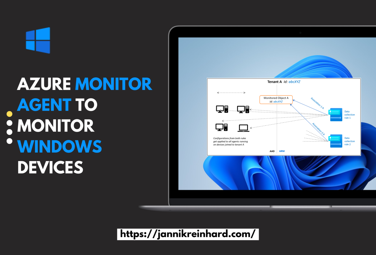 Azure Monitor Agent to monitor Windows devices (1/2) – Setup